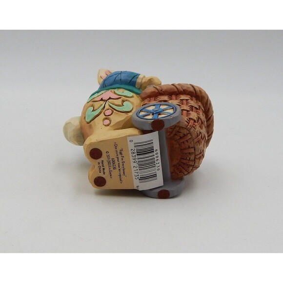 Jim Shore Eggs For Everybunny Easter Bunny Cart Figurine 2019 6006230 Box Enesco - Picture 10 of 12